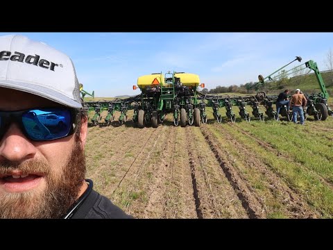 The First Day of Corn Planting 2021!