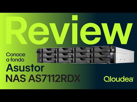 Qué puede ofrecerte un NAS Asustor rack con 12 bahías (Lockerstor 12R Pro)