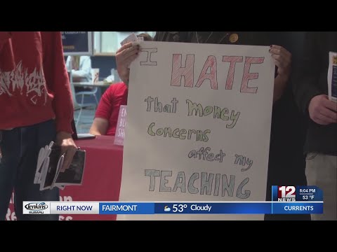 WVU graduate TA's demand higher wages