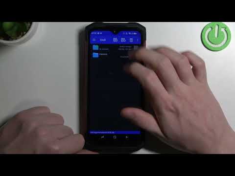 Doogee S98 - How to Pack Files Into RAR or ZIP Archives | Use RAR App