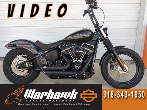2020 Harley-Davidson Street Bob® in Monroe, Louisiana - Video 1
