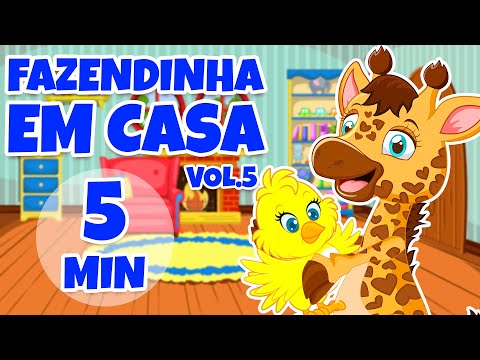 Fazendinha em Casa Vol. 5 - Giramille 34 min | Desenho Animado Musical