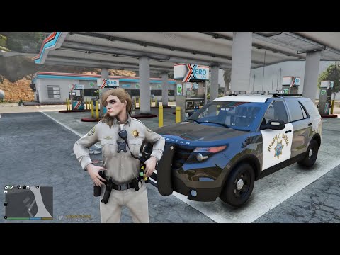 Gta 5 LSPDFR Let's Play As a CHP/SAHP Officer - 2013 Explorer Highway Patrol