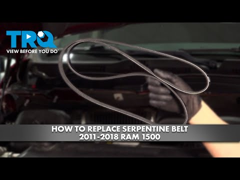 How to Replace the Serpentine Belt on a 2014-2022 Ram 1500 (Step-by