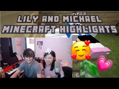 Michael Reeves and LilyPichu Minecraft Highlights