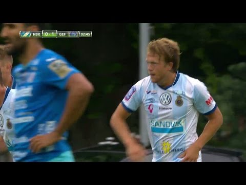 MÅL: Anders Bååths lösa skott letar sig in i mål - 1-0 till Gefle - TV4 Sport