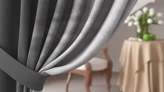 Комплект штор «Виленриос (серый)» — видео о товаре
