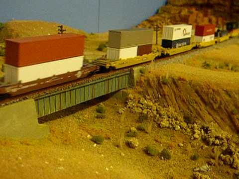 US Z Lines Europe, Container Stack Train running through Dead Cow Valley, pt. 2