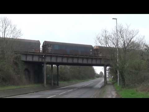 DBC 66002 WITH STEEL ON BIRDPORT BRANCH,NEWPORT 180317