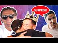 I surprised him with his Favorite Youtubers