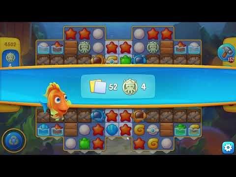 Fishdom 4502 Level - NO BooSTERS