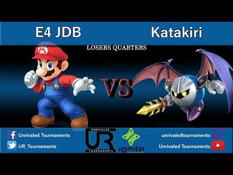 Southern Ohio Smash  LOSERS QUARTERS - E4 JDB (Mario) vs Katakiri (Meta Knight)