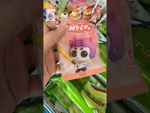 Mochi peach ice cream so delicious 🐹#icecream #mochi i