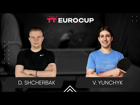 13:40 Denys Shcherbak - Valentyn Yunchyk 17.08.2024 Table Tennis TT Euro.Cup Ukraine Elite 3