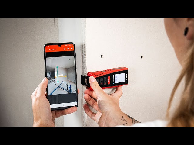 Sola METRON 30 BT Laser afstandsmeter in tas - Bluetooth - 30m-image