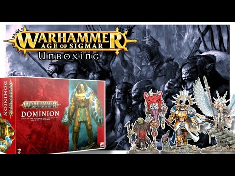 Warhammer Age of Sigmar Dominion Unboxing #ageofsigmar #dominion #justjamie