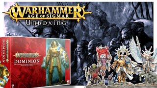 Warhammer Age of Sigmar Dominion Unboxing #ageofsigmar #dominion #justjamie