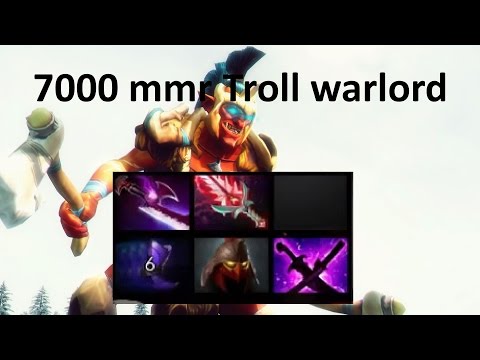 Troll warlord - you cant handle the brust [ 7000 mmr Ranked gameplay ]