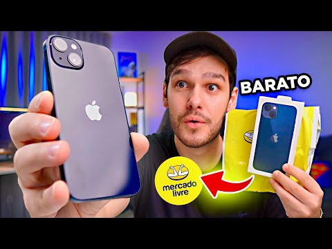 CHEGOU MEU IPHONE 13 que COMPREI NO MERCADO LIVRE