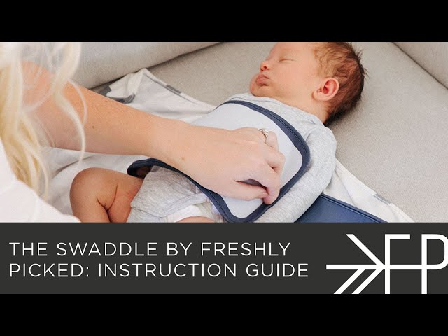 Video Teaser für The Swaddle by Freshly Picked | Instruction Guide