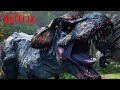 Best & BIGGEST Dinosaur Fights 😲 Jurassic World Camp Cretaceous | Netflix After School