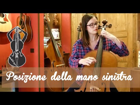 Lezioni violoncello - VII - Posizione della mano sinistra