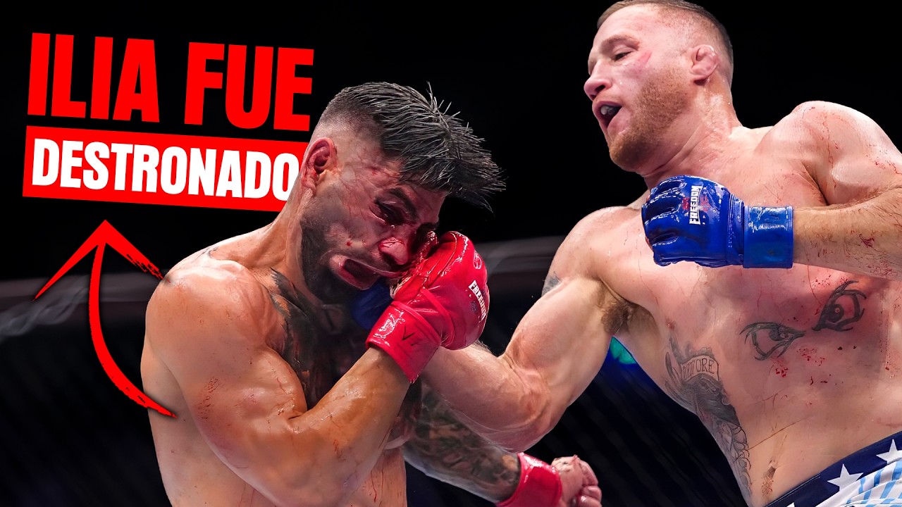 ¡LOCURA! Justin Gaethje DESTRONA a ILIA TOPURIA