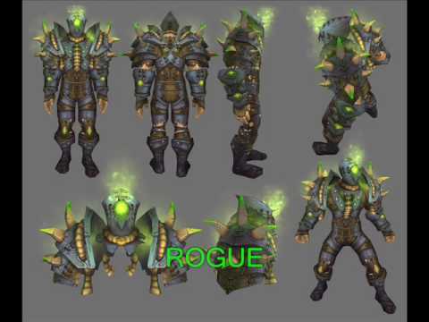 World of Warcraft Tier 10 all Armor Sets (Official)