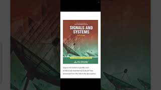 Signals and systems/gtu/BE/sem 5/Electrical engineering book pdf