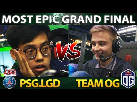 OG vs PSG.LGD - MOST EPIC GRAND FINAL IN TI HISTORY - #TI8 THE INTERNATIONAL DOTA