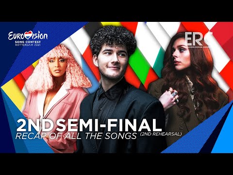 Eurovision Song Contest 2021 - 2nd Semi-Final - Recap - 2nd Rehearsal
