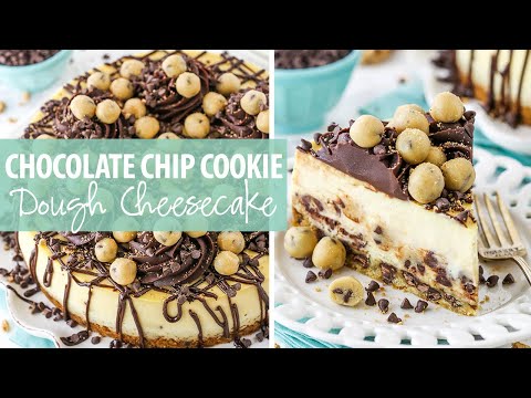 Chocolate Chip Cookie Dough Cheesecake