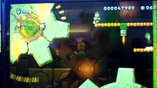 New Super Luigi U - Flame-Gear Tower Failure (E3 2013)