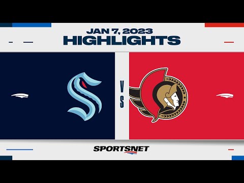 NHL Highlights | Kraken vs. Senators - January 7, 2023