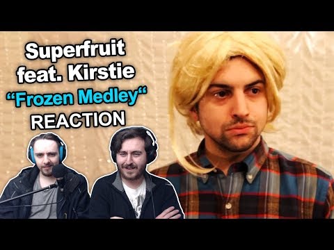 Singers Reaction/Review to "Superfruit - Frozen Medley"
