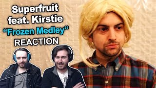 &quot;Superfruit - Frozen Medley&quot; Singers Reaction