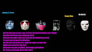 Hollywood Undead- Shout At The Devil (Motley Crue cover) (lyrics video)