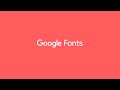 Nuevo rediseño de Google Fonts