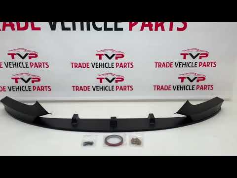 Fits BMW 2 Series F22 F23 2014-2021 Front Lip Splitter Spoiler Mat Black video