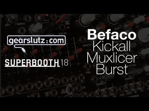 Befaco: three new modules - Gearslutz @ Superbooth 2018