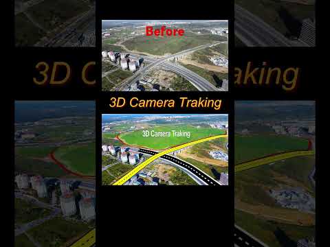 3D Camera Tracking in After Effects #CameraTracking#AfterEffectsTutorial#3DTracking##AfterEffects