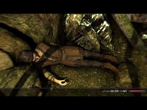 Skyrim Vampire Lord 9 / Halldir's Cairn