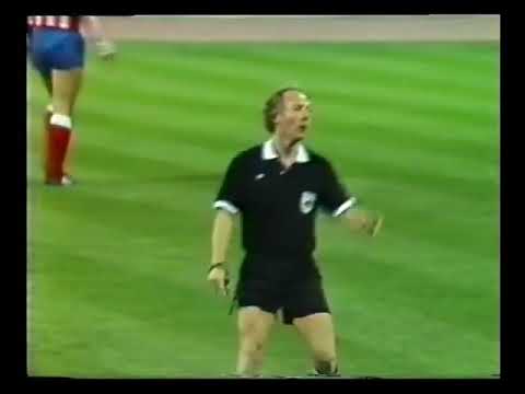 1986/1987 UEFA-Cup 1st Rd Werder Bremen vs Atlético Madrid  2nd leg