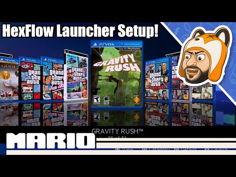 HexFlow Launcher: An Alternative Cover Flow Launcher for PS Vita - Setup & Overview!