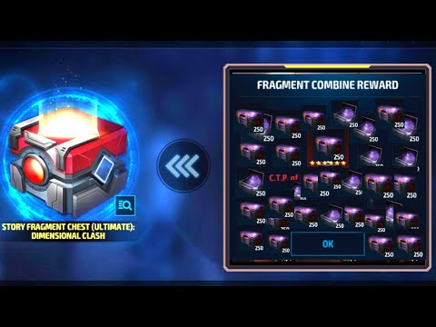 Opening 110 Dimensional Clash Chests! Tons of T3 materials and a free.. - Marvel Future Fight