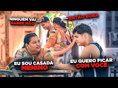 Hitting on a married woman - prank