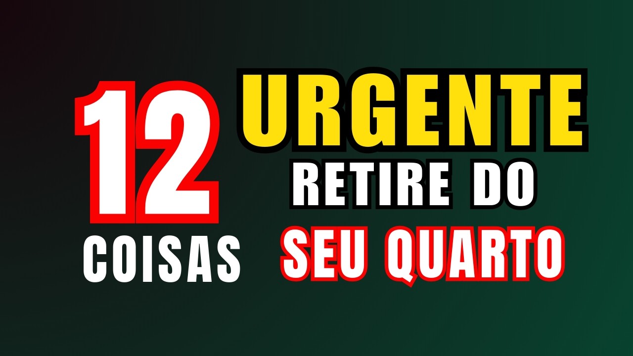 SIGNIFICADO ESPIRITUAL 12 Objetos Que Você DEVE TIRAR do Quarto — Eles Estão Minando Sua Paz !