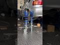 Fitting Coilovers On A Toyota Tazz Youtubeshorts Coilovers Jom