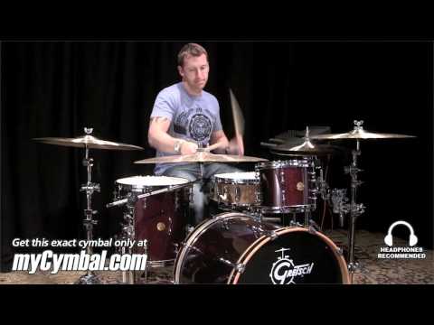 Meinl 23" Byzance Dark Prototype Ride Cymbal - Played by Mike Johnston (MPT-B23DAR-1022512TT)