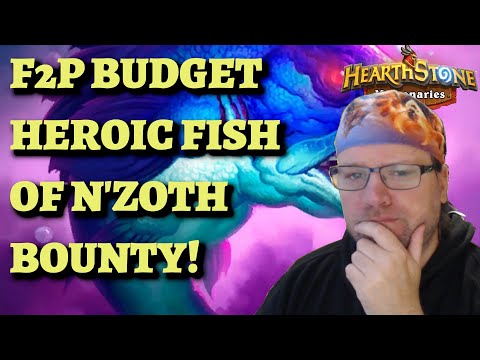 F2P BUDGET HEROIC Fish of N'Zoth bounty guide - Cho and Patches equipment (Hearthstone Mercenaries)